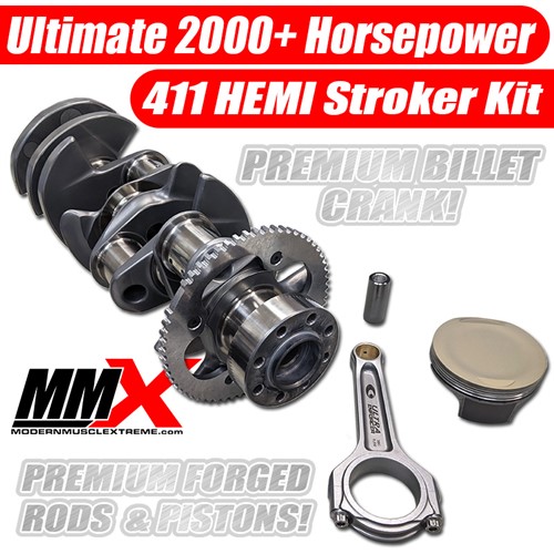 2000 HP HEMI 411 Stroker Kit 15+ Dodge, Jeep, Chrysler - Click Image to Close